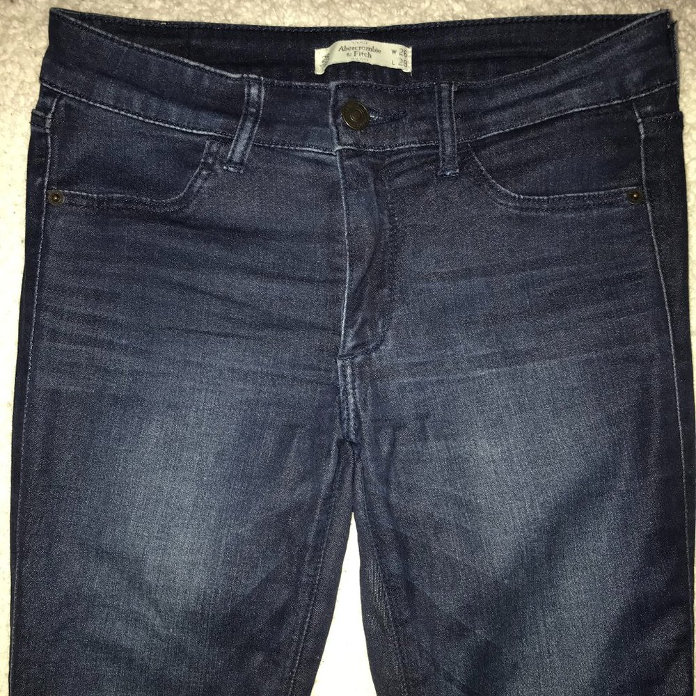 Abercombrie & Fitch Dark Blue Jegging - Picture 7 of 8